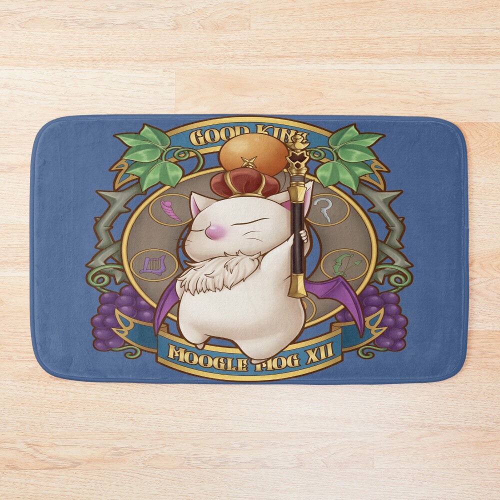 Moogle King Royal Design Bath Mat
