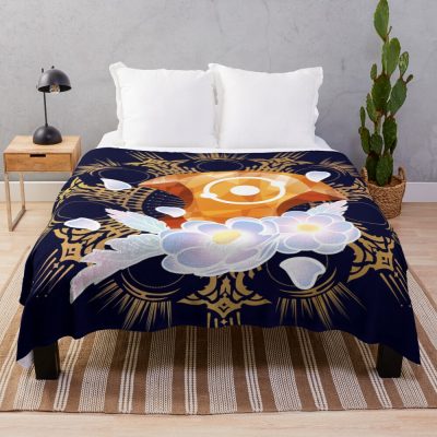Azem Ancient Traveler Throw Blanket