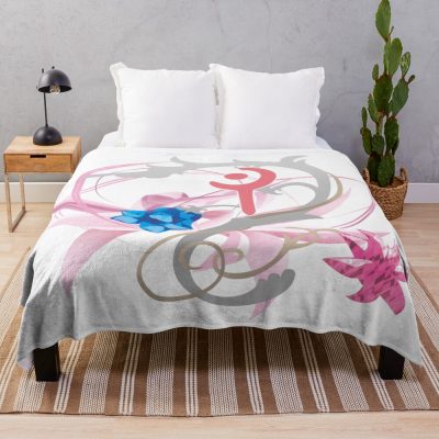 Ffxiv White Mage Job Stone Throw Blanket