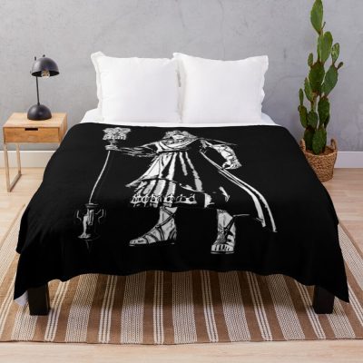 G'raha Tia Monochrome Portrait Throw Blanket