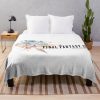Final Fantasy Xiv Official Logo Throw Blanket