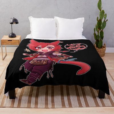 G'raha Tia At Your Service Throw Blanket