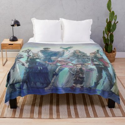 Final Fantasy Xiv Endwalker Finale Throw Blanket