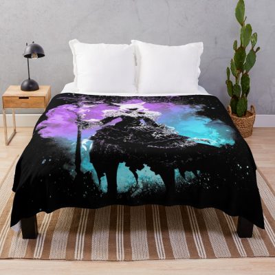 Soul Of The Sorceress Throw Blanket