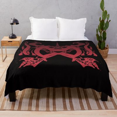 Ffxiv Warrior Job Emblem Throw Blanket
