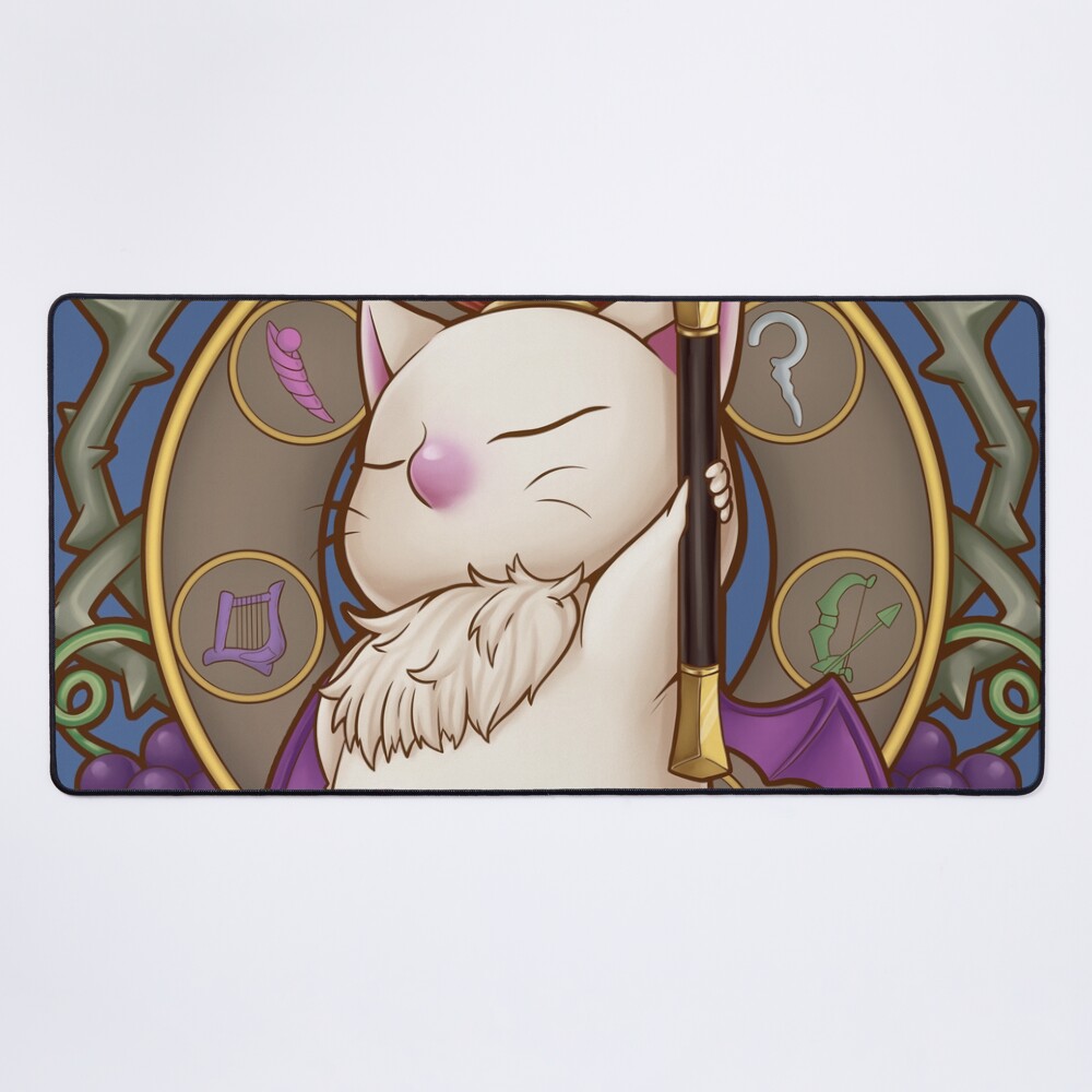 Moogle King Royal Design Mouse Pad