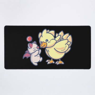 Ffxiv Moogle Chocobo Duo Mouse Pad