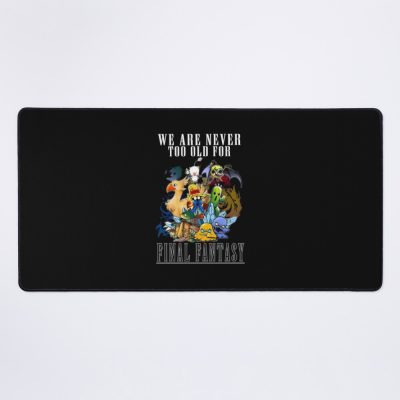 Yellow Chocobo Triple Design Mouse Pad