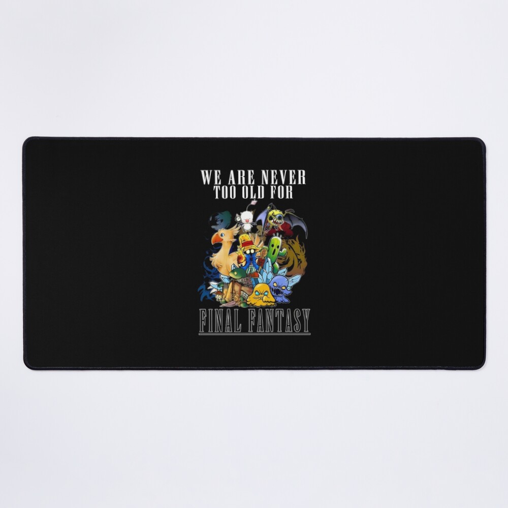 Yellow Chocobo Triple Design Mouse Pad