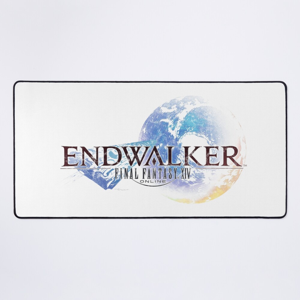 Ffxiv Endwalker Distressed Logo Mouse Pad