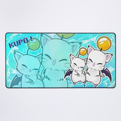 Moogles Cute Gathering Mouse Pad