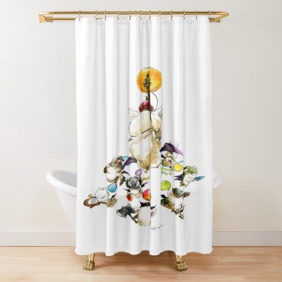 Thornmarch Moogle Kingdom Shower Curtain