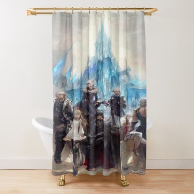 Warrior Of Light Legendary Hero Shower Curtain