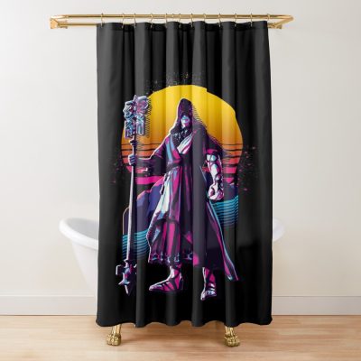 G'raha Tia Retro Style Shower Curtain