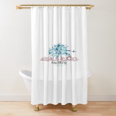 Final Fantasy Xiv A Realm Reborn Shower Curtain