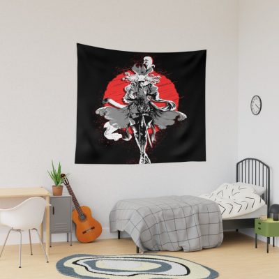 Red Mage Arcane Design Tapestry