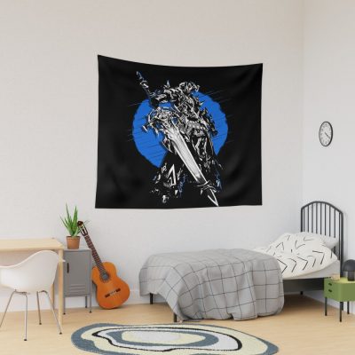Dark Knight Warrior Spirit Tapestry