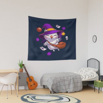 Moogle Witch Halloween Edition Tapestry