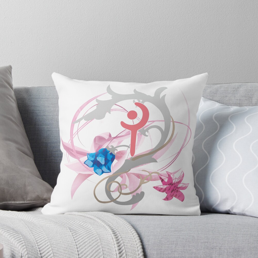 Ffxiv White Mage Job Stone Throw Pillow