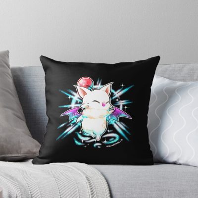 Moogle Classic Artwork Throw Pillow