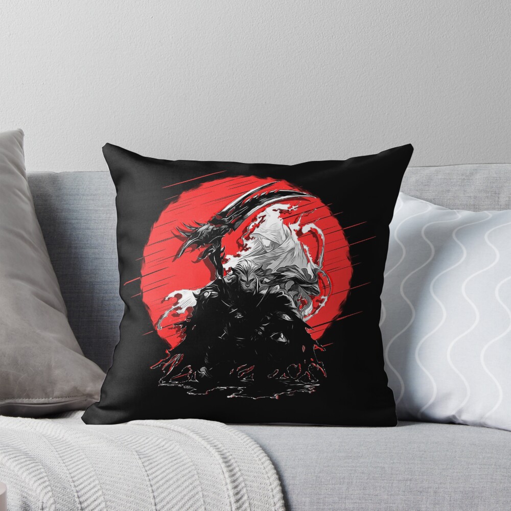 Reaper Final Fantasy Xiv Throw Pillow