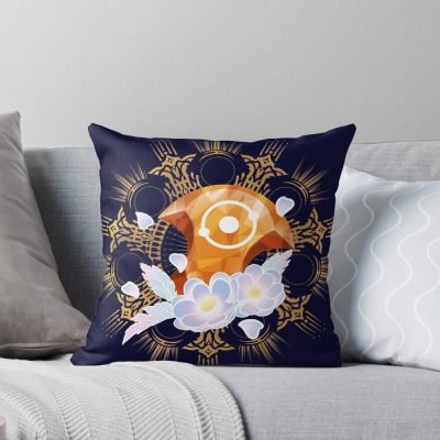 Azem Ancient Traveler Throw Pillow