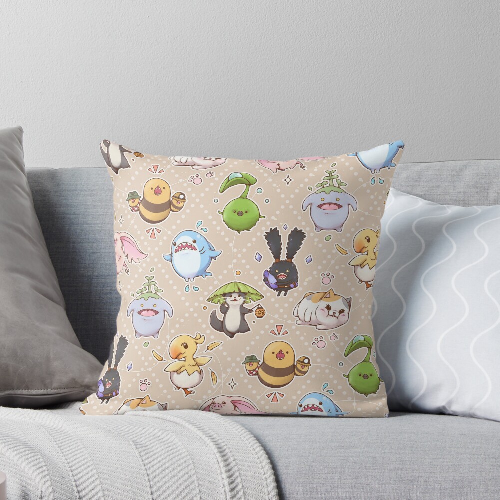Friends Aplenty Collection Throw Pillow