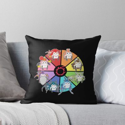 Ffxiv Phookas Primals Collection Throw Pillow