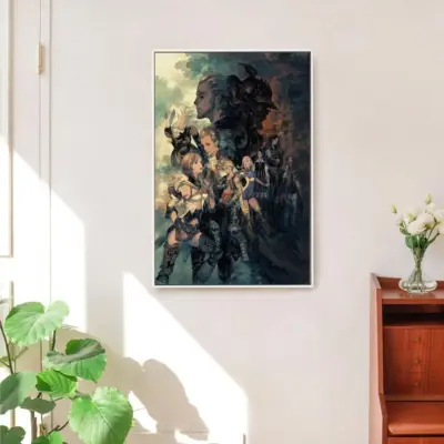FFXIV Warrior of Darkness & Scions Shadowbringers Wall Art