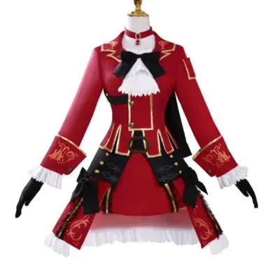 Final Fantasy XIV Red Mage School Uniform Cosplay Costume