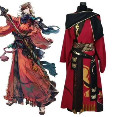 Final Fantasy XIV Samurai Battle Uniform Cosplay Costume